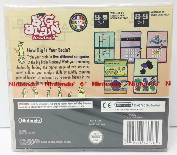 Joblot 2x Nintendo DS Big Brain Academy Games - Image 3