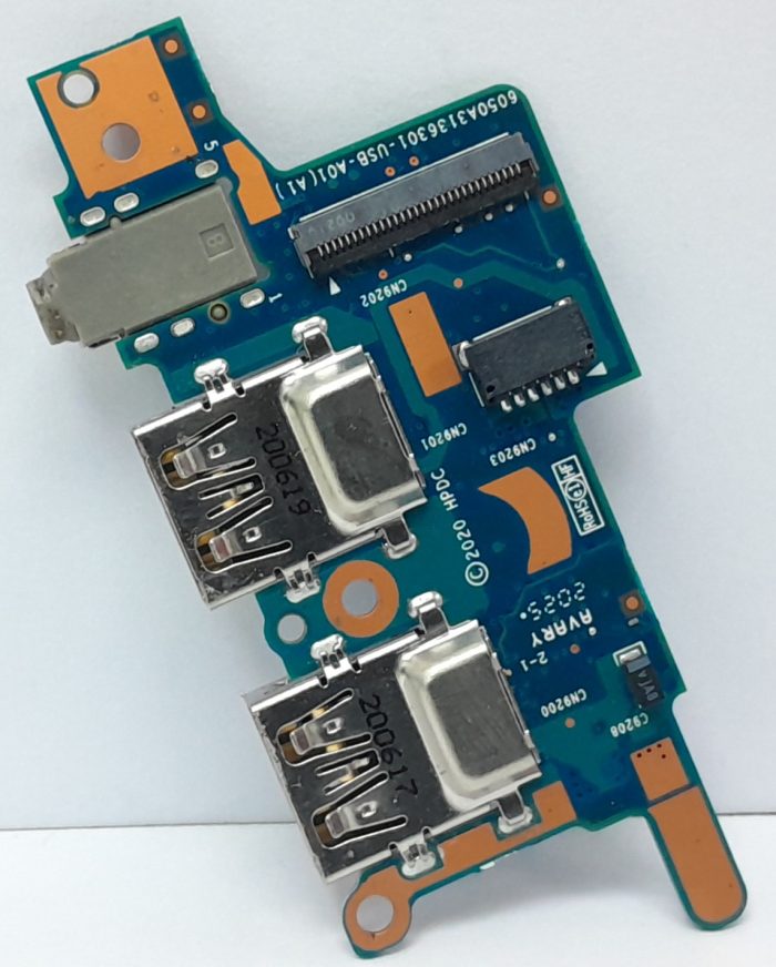 HP EliteBook 830 G7 I/O & Headphone Board + Screws & Cables 6050A3136301-USB-A01 - Image 5