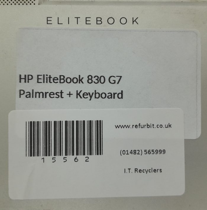HP EliteBook 830 G7 Palmrest + Keyboard - Image 3