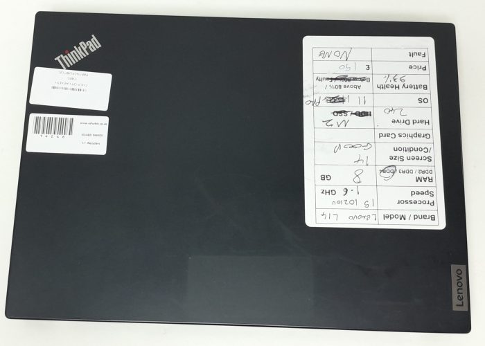 Lenovo Thinkpad L14 - i5-10210U 1.6GHz - 8GB Ram - 14" - 240 M2 SSD - Windows 11 Pro - Image 4