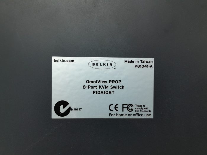 Belkin OmniView Pro 2 F1DA108T 8-Port KVM Switch - Image 3