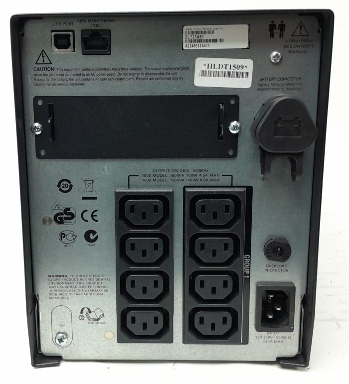 Dell 1500 DLT1500I Uninterruptible Power Supply (UPS) - Image 4