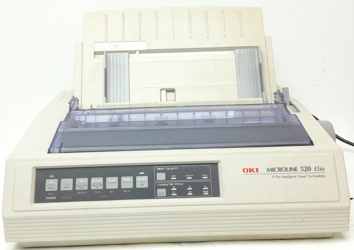 Oki Microline 520 Elite GE5258B 9 Pin Intelligent Head Printer Technology - Image 2