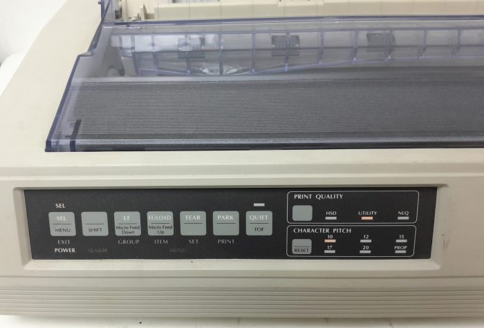 Oki Microline 520 Elite GE5258B 9 Pin Intelligent Head Printer Technology - Image 6