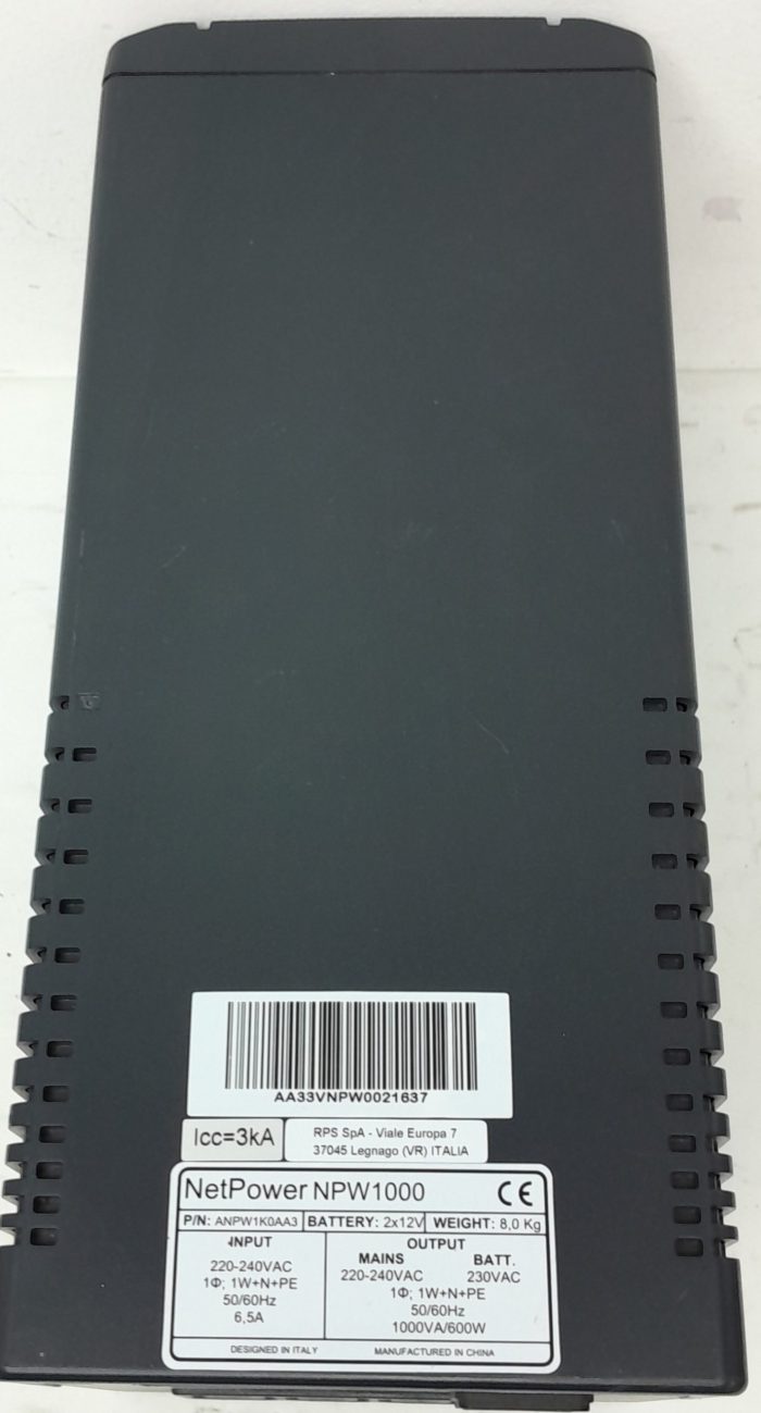 Riello NetPower NPW1000 Uninterruptible Power Supply (UPS) - Image 5