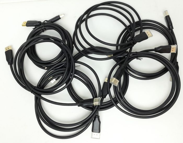 Joblot 27x DisplayPort to DisplayPort Cables - Image 3