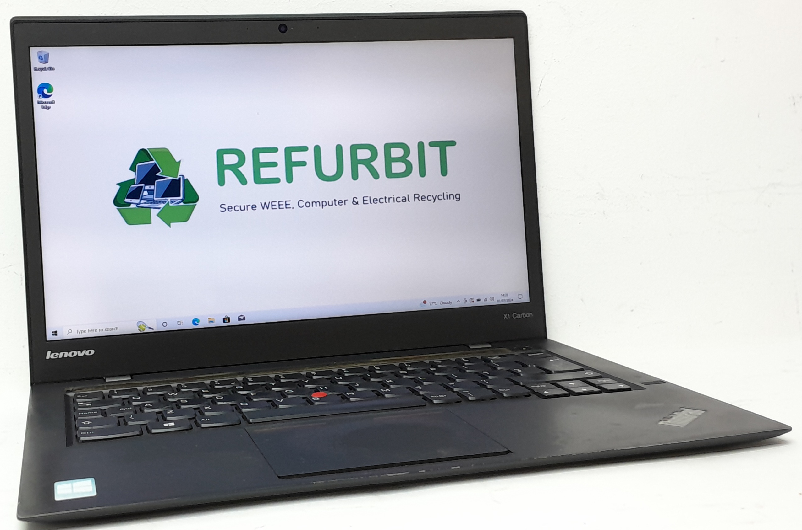 20240701_142802 Lenovo ThinkPad X1 Carbon - i7-4600U 2.1GHz - 8GB Ram - 14" - 128GB SSD - Windows 10 Pro - Image 1