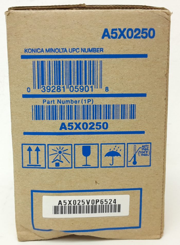 Konica Minolta A5X0250 Yellow Ink Toner Cartridge - Image 3