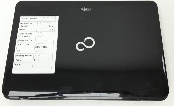 Fujitsu Lifebook AH531 - i3-2328M 2.2GHz - 6GB Ram - 15.6" - 500GB HDD - Windows 10 Home - Image 4