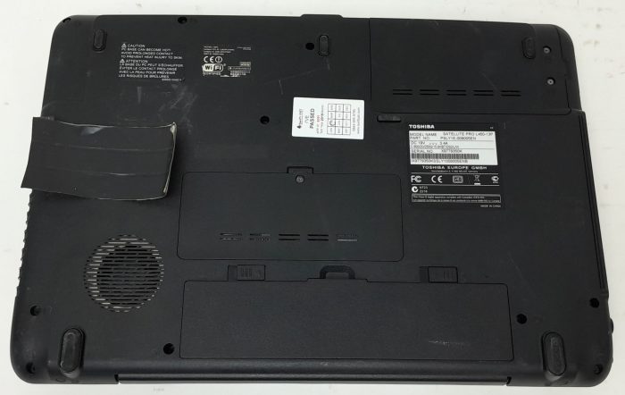 Toshiba Satellite Pro L450-13P - Celeron 900 2.2GHz - 2GB RAM - 15.6" - 250GB HDD - Windows 10 Pro - Image 5