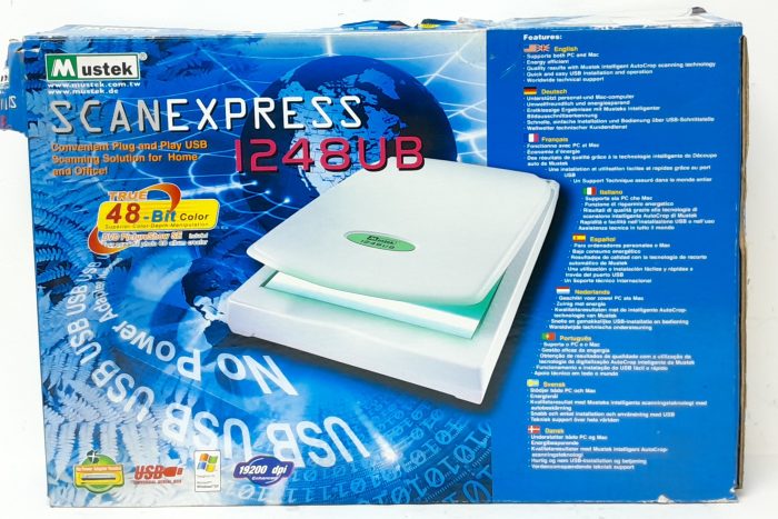 Mustek ScanExpress 1248UB USB Flatbed Scanner - New In Box - Image 2