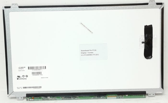 Stonebook Pro P11A 15.6 inch Laptop Display + Screws LG LP156WHB(TP)(D1) - Image 5