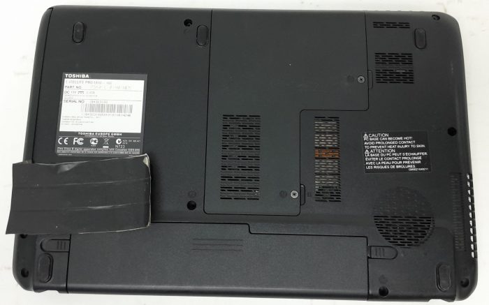 Toshiba Satellite Pro L630-166 - i3-M380 2.53GHz - 4GB RAM - 13.3" - 250GB HDD - Windows 10 Home - Image 5