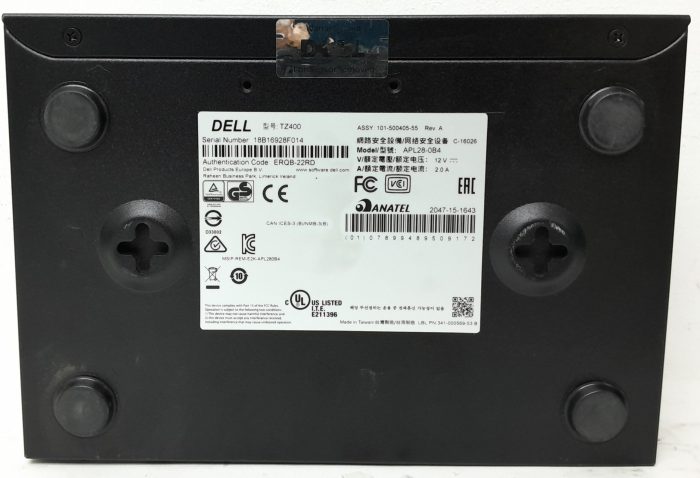 Dell SonicWALL TZ400 APL28-0B4 Network Security Firewall Appliance - Image 3