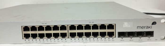 Cisco Meraki MS22P 24 Ports Managed Switch - Image 5