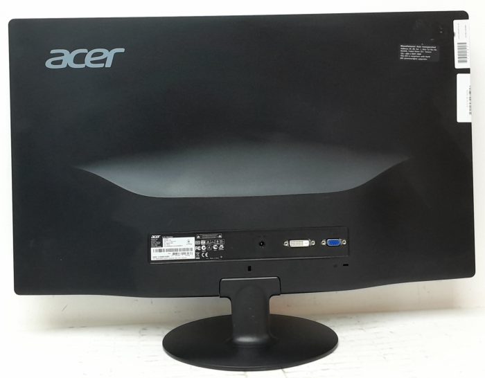 Acer Monitor 24" S240HL DVI VGA LCD Widescreen - Image 5
