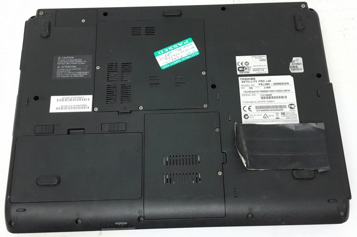 Toshiba Satellite Pro L40 PSL4BE-00M005EN - Pentium T2310 1.46GHz - 1GB RAM - 15.4" - 120GB HDD - Windows 10 Home - Image 5