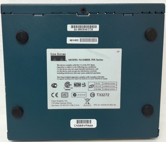 Cisco PIX-501 PIX Series Security Appliance Firewall - Image 3