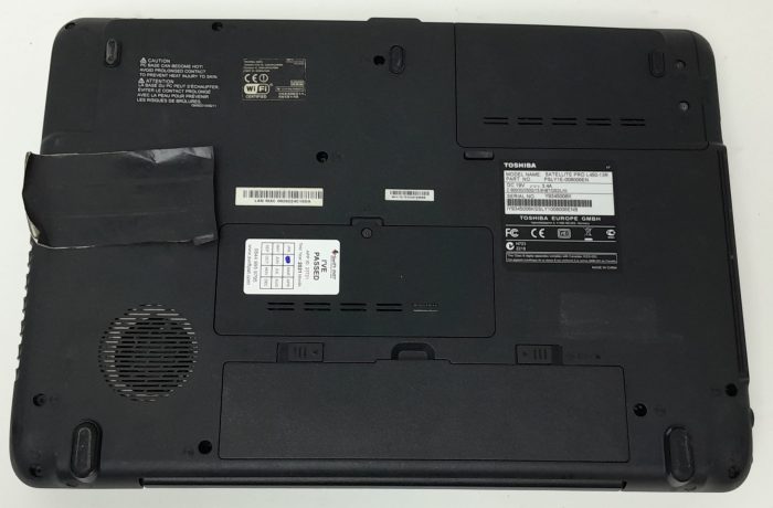 Toshiba Satellite Pro L450-13R - Celeron 900 2.2GHz - 4GB Ram - 15.6" - 250GB HDD - Windows 10 Home - Image 5