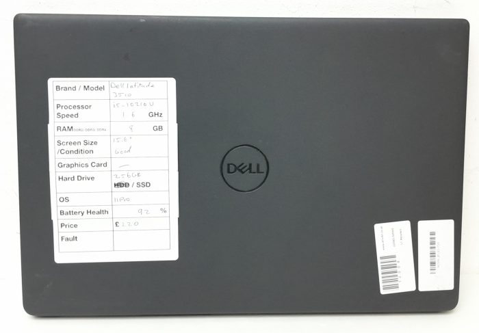 Dell Latitude 3510 - i5-10210U 1.6GHz - 8GB Ram - 15.6" - 256GB SSD - Windows 11 Pro - Image 4