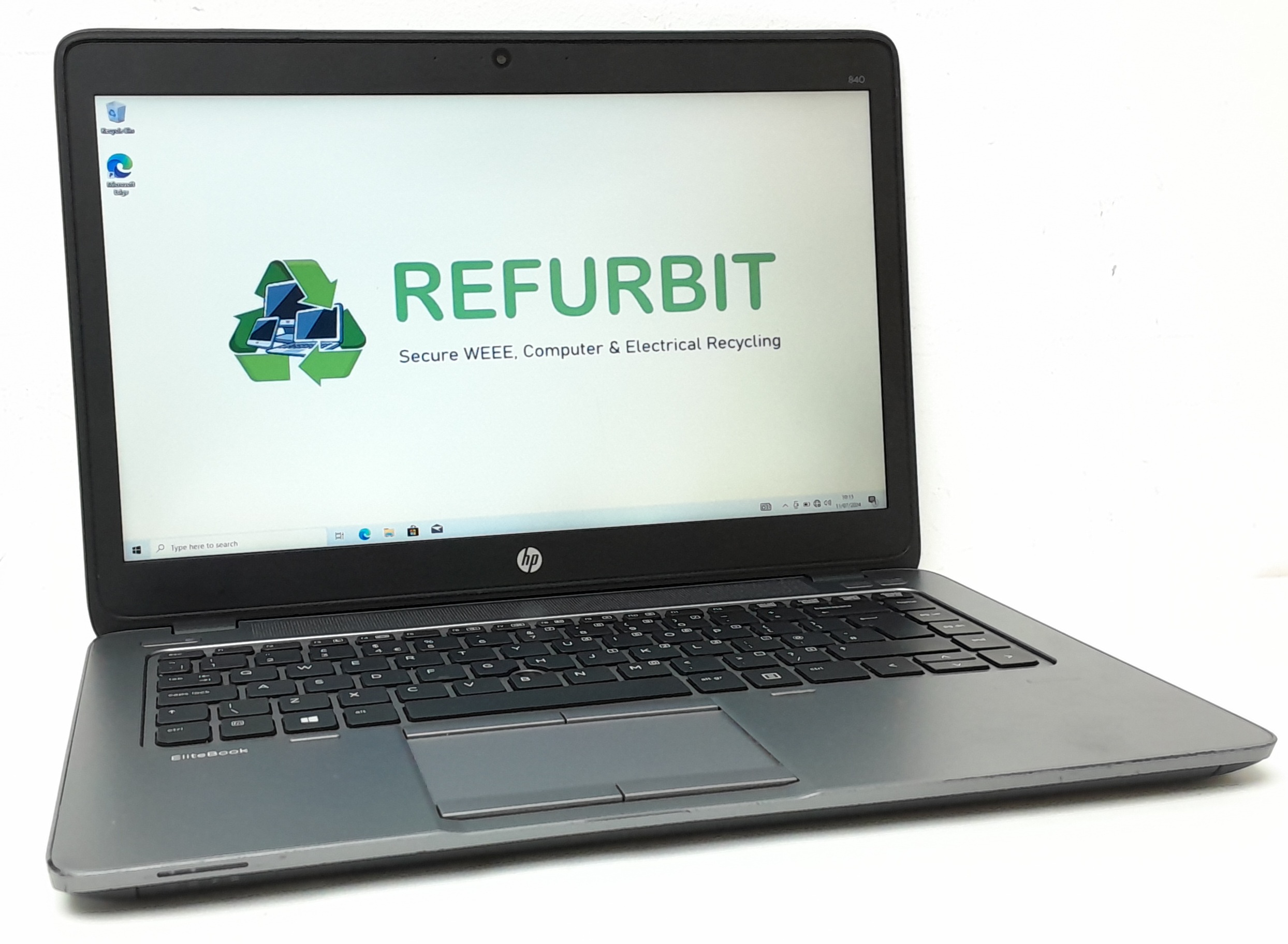 20240711_101521 HP EliteBook 840 - i5-5300U 2.3GHz - 8GB - 14" - 500GB HDD - Windows 10 Pro - Image 1