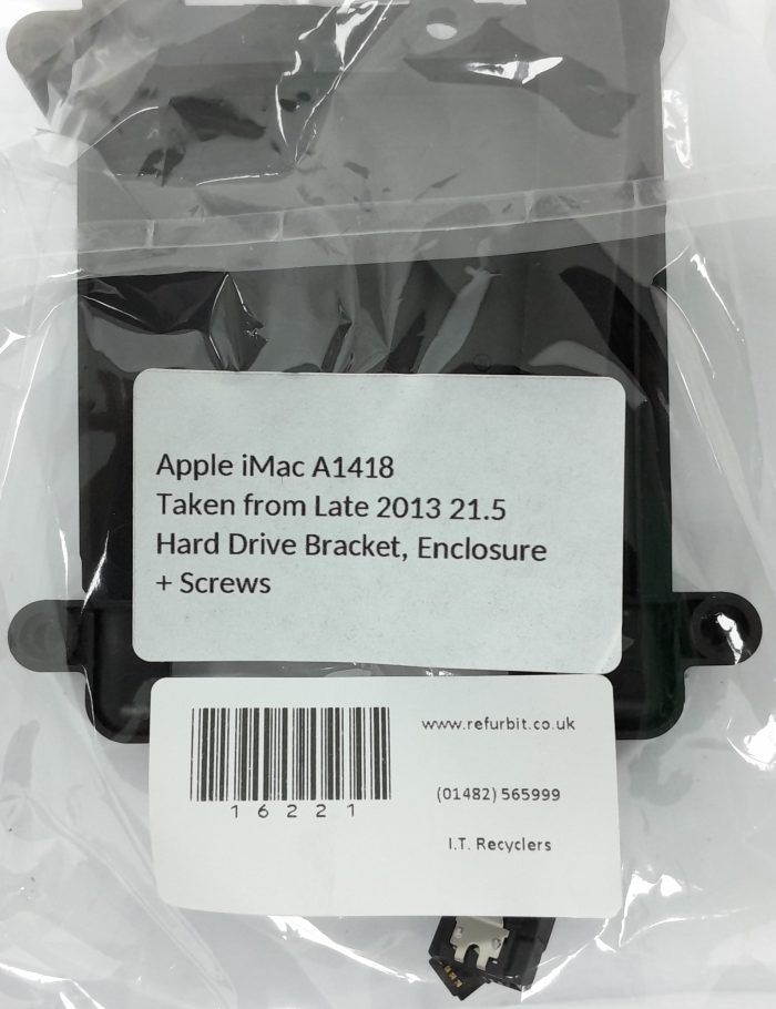 Apple A1418 Hard Drive Brackets, Enclosure + Screws - Image 3