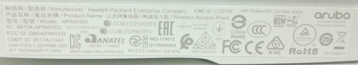 Aruba APINH303 Wireless Access Point with PoE - Image 3