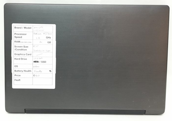Cleevo Very PC W950LU - Pentium N3700 1.6GHz - 4GB Ram - 15.6" - 120GB SSD - Windows 11 Pro - Image 4
