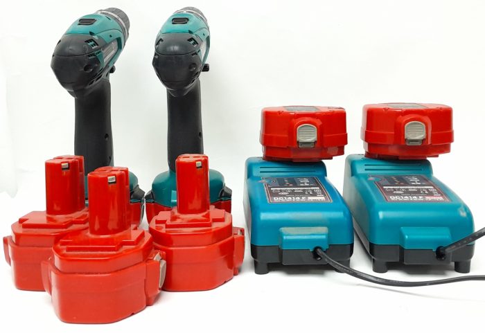 Joblot 2x Makita 8281D Drills With x7 Batteries & x2 Chargers - Image 4