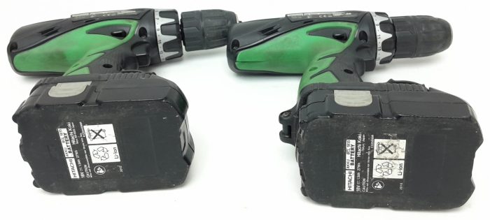 Joblot 2x Hitachi DV 18DCL2 & DS 18DCL (Mixed) Drills - Image 5