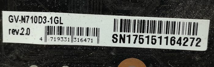 Gigabyte GV-N710D3-1GL PCI Card - Image 3
