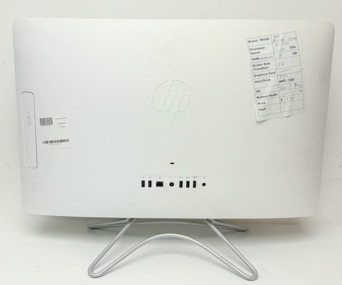 HP 24-e035na - i3-7100 2.4GHz - 8GB Ram - 24" - 256GB SSD - Windows 11 Home - Image 5