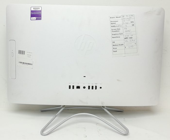 HP 24-e035na - i3-7100 2.4GHz - 16GB Ram - 24" - 500GB SSD - Windows 11 Pro - Image 6