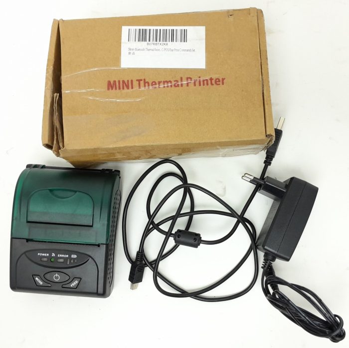 POS-5807DD 58mm Mini Thermal Bluetooth Receipt Printer - Image 3