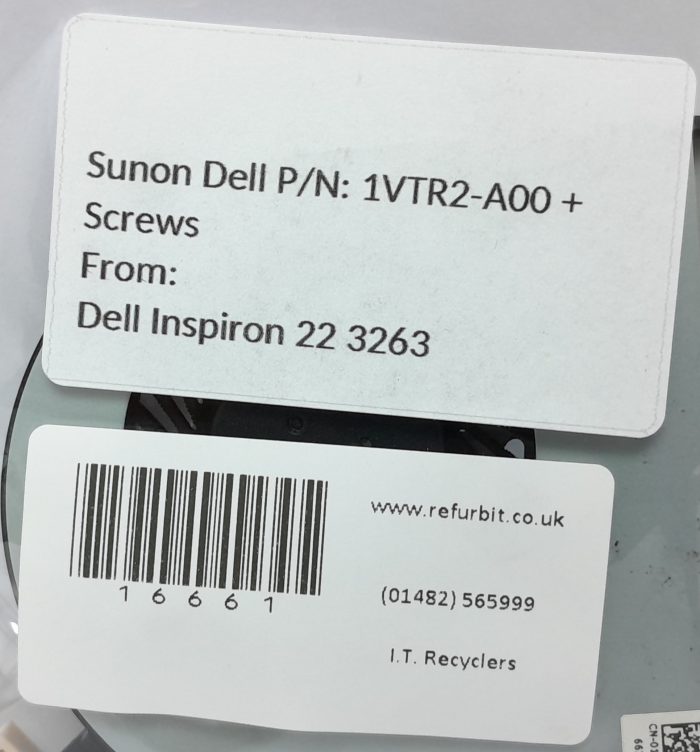 Dell Inspiron 22 3263 Sunon Dell P/N: 1VTR2-A00 + Screws - Image 3