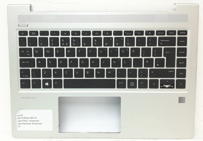 HP ProBook 440 G6 Palm Rest + Keyboard UT - Image 2