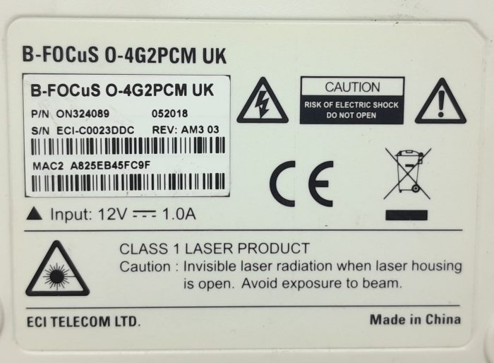 B-FOCuS 0-4G2PCM UK 4 Ports Modem Router - Image 3