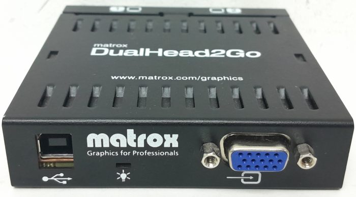 Matrox D2G-A2A-IF DualHead2Go Display Expansion Unit - Image 6