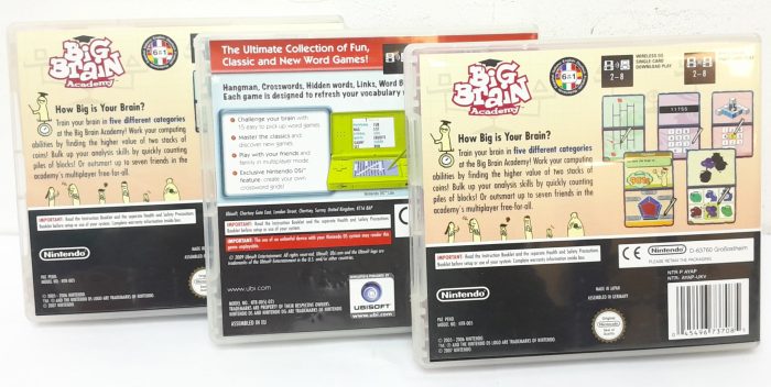 Job Lot x3 Nintendo Games - 1x Classic Word Games & 2x Big Brain Academy - Image 4