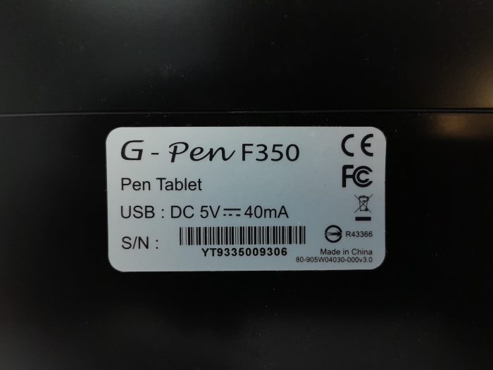 Genius G-Pen F350 Tablet Only - Image 3