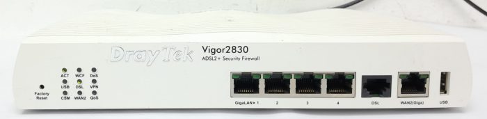 Draytek Vigor2830 Annex A ADSL2+ Security Firewall - Image 2