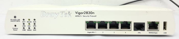 Draytek Vigor2830n Annex A ADSL2+ Security Firewall - Image 2