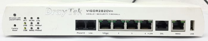 Draytek Vigor2820Vn Annex A ADSL2+ Security Firewall - Image 2
