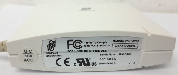 Gemplus GCR410 Card Reader - Image 4