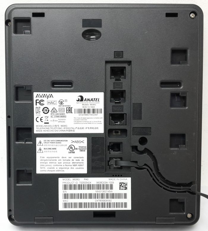 Avaya 9608G IP Terminal Desk Phone - Image 3