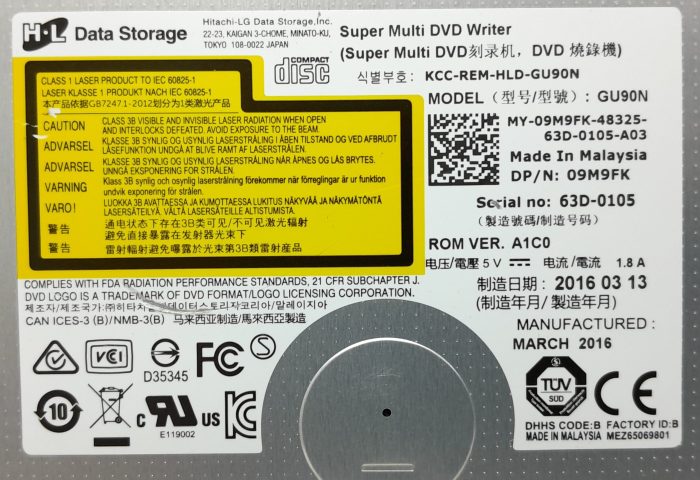 H.L Storage GU90N Super Multi DVD Writer - Image 3