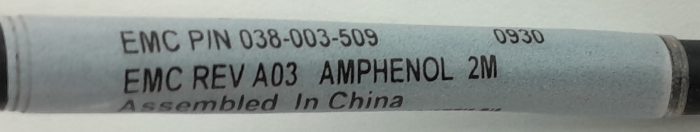 Amphenol 038-003-509 2M SAS Cable - Image 3