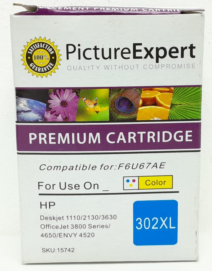 PictureExpert F6U67AE (302XL) Ink Cartridge - Image 2