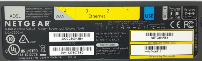 Netgear DGN2200v4 N300 Wireless ADSL2+ Modem Router With Ethernet WAN - Image 3