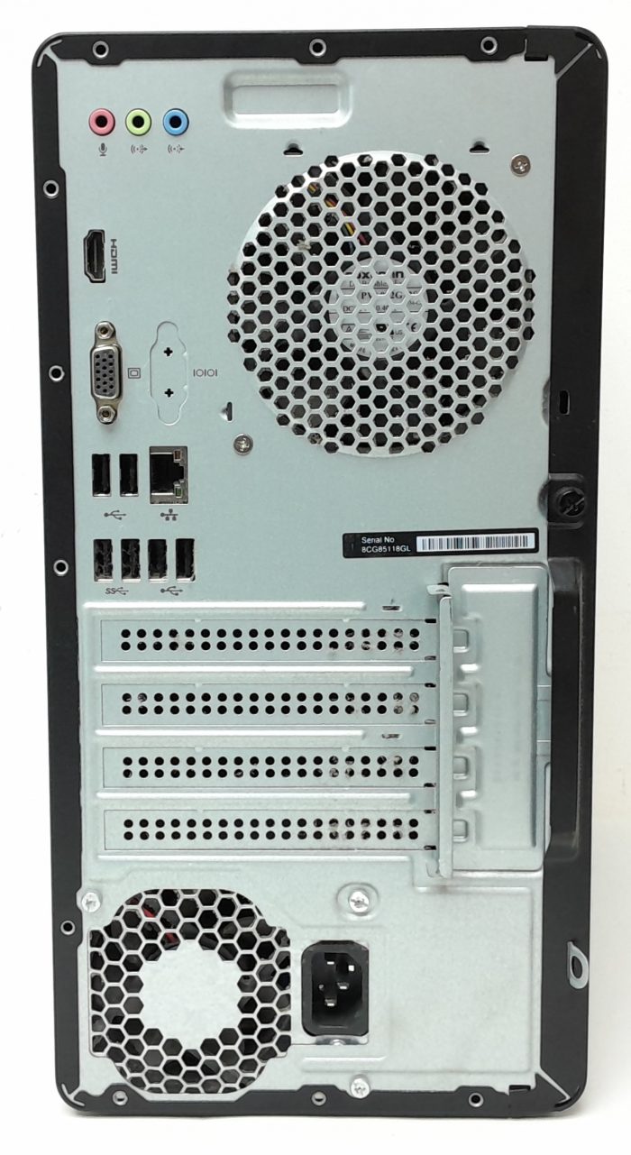 HP 290 G2 MT - Tower - i3-8100 3.6GHz - 4GB - 256GB SSD - Windows 11 Home - Image 5